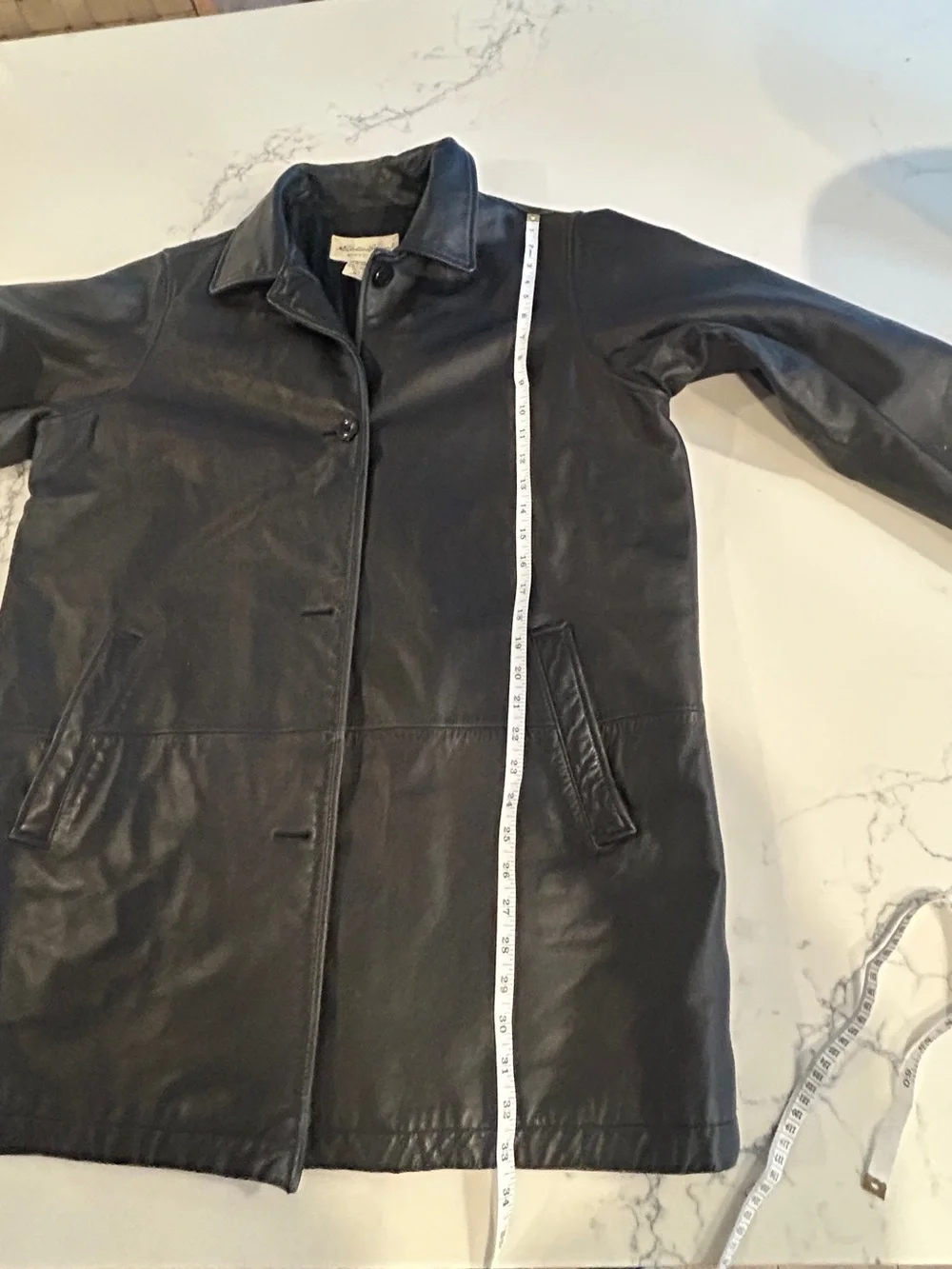 Vintage Eddie Bauer Leather Jacket Men’s Tall XL